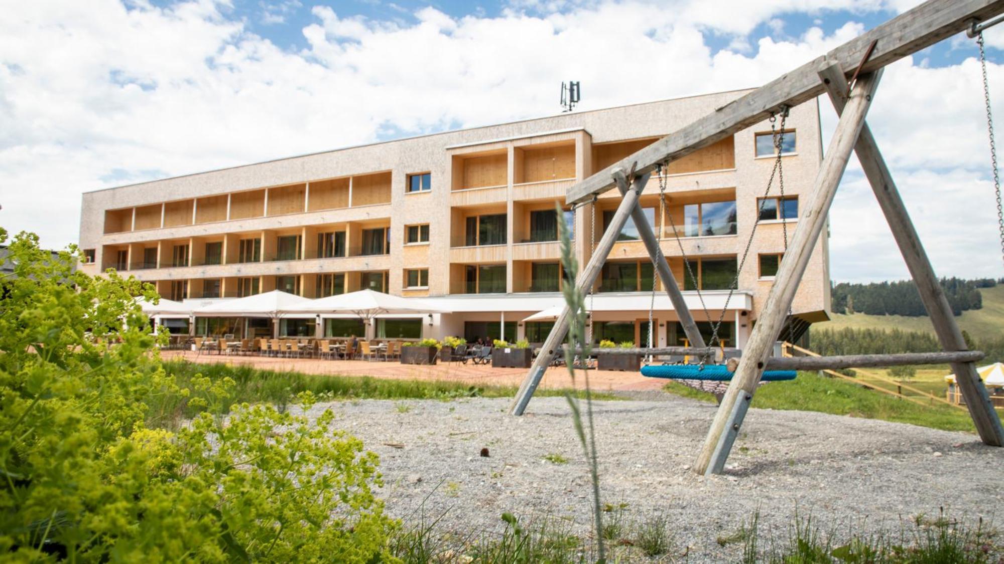 Almhotel Hochhaederich Riefensberg Екстер'єр фото